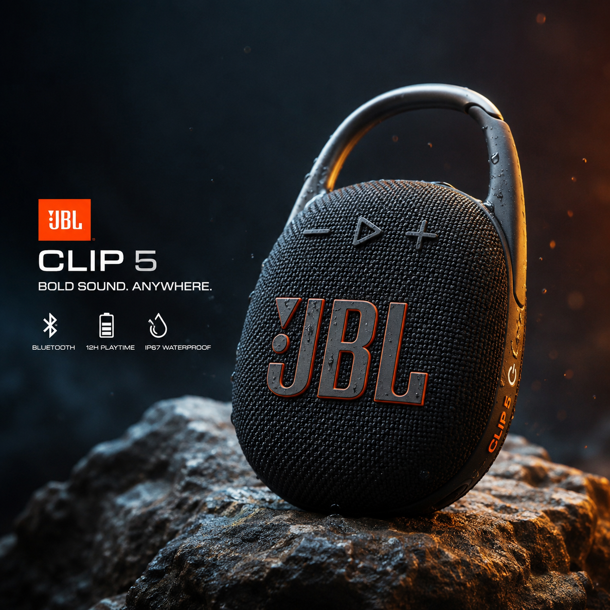 اسپیکر بلوتوثی قابل حمل JBL مدل CLIP 5